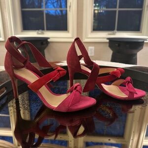 gorgeous Alexandre Birman multi-pink high heel sandals